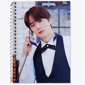 دفتر لغت 50 برگ خندالو طرح مینهیوک گروه مانستا اکس MONSTA X