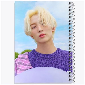 دفتر مشق 50 برگ خندالو طرح جونگهان گروه سونتین Seventeen