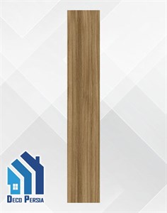 کاشی خاک‌سفید فخار 120x20 طرح پارکت کالکشن آرست کرم تیره مات