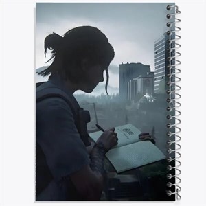 دفتر شطرنجی 100 برگ خندالو طرح لست آف آس (The Last Of Us)