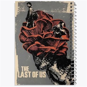 دفتر نقطه ای مهندسی 100 برگ خندالو طرح لست آف آس (The Last Of Us)