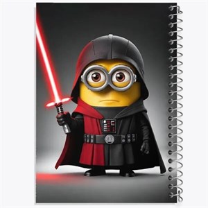 دفتر نقطه ای مهندسی 50 برگ خندالو طرح مینیون ها (Minions)