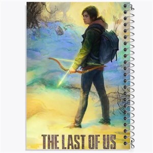 دفتر نقطه ای مهندسی 50 برگ خندالو طرح لست آف آس (The Last Of Us)