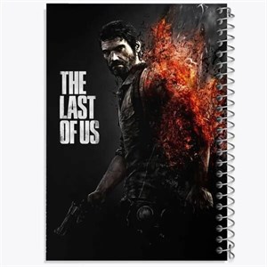 دفتر زبان دو خط 50 برگ خندالو طرح لست آف آس (The Last Of Us)