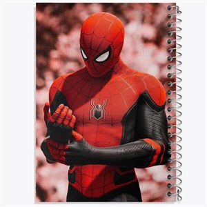 دفتر زبان دو خط 50 برگ خندالو طرح مرد عنکبوتی (Spider Man)