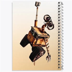 دفتر لغت 100 برگ خندالو طرح وال ای (WALL-E)