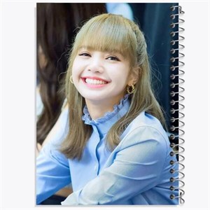 دفتر لیست خرید 100 برگ خندالو طرح لیسا بلک پینک Black Pink