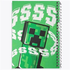 دفتر نقطه ای مهندسی 50 برگ خندالو طرح ماینکرافت (Minecraft)