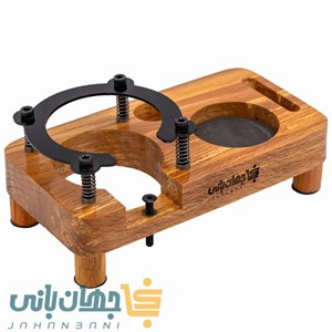 استند پرتافیلتر چوبی 4 خانه سایز 51 و 58 جهان بانی