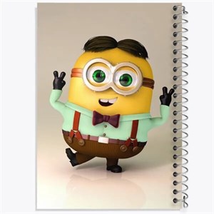 دفتر لغت 50 برگ خندالو طرح مینیون ها (Minions)