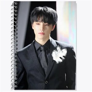 دفتر لغت 50 برگ خندالو طرح مینگیو گروه سونتین Seventeen