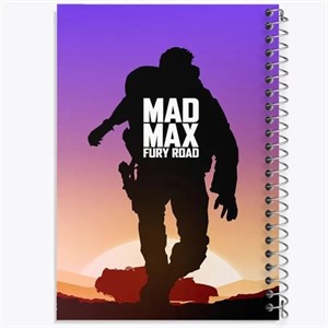 دفتر نقطه ای مهندسی 100 برگ خندالو طرح مکس دیوانه (Mad Max)