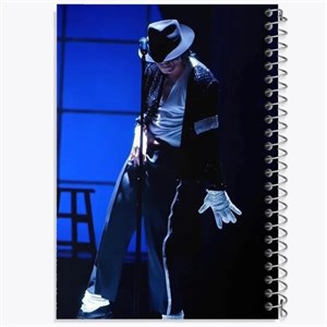 دفتر لیست خرید 100 برگ خندالو طرح مایکل جکسون (Michael Jackson)