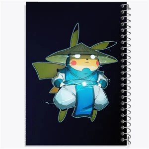 دفتر لیست خرید 50 برگ خندالو طرح انیمه پوکمون (Pokemon)