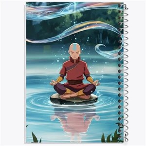 دفتر نقطه ای مهندسی 50 برگ خندالو طرح انیمه آواتار (Avatar)