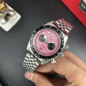 ساعت تودور بلک بی کرنو صورتی Tudor Black Bay Chrono