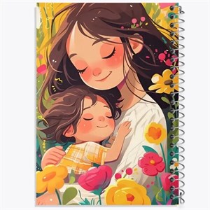 دفتر نقطه ای مهندسی 50 برگ خندالو طرح مادرانه