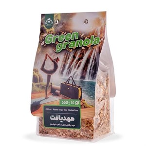 گرانولا سبز مهدیافت - 650 گرم