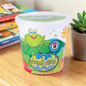 خمیر شنی آریا 300 گرمی همراه با ابزار (شن جادویی)