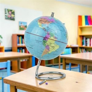 کره جغرافیایی سایز 14 مدل پایه هندسی ایده