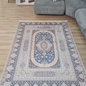 فرش چاپی فرشینه برند قالیوا مخمل هازان طرح یزد L208