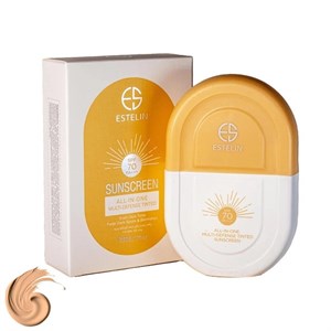 کرم ضدآفتاب رنگی استیلن SPF70 مدل All-In-One | حجم 50 گرم