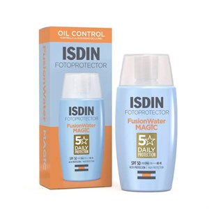 کرم ضد آفتاب بی رنگ ایزدین SPF 50 مدل Magic ‌| حجم 50 میلی‌لیتر