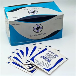 گاز استریل طبی 8لایه کامیاب طب بسته 150 عددی