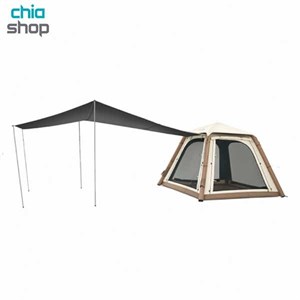 چادر بادی 4 نفره با سایبان نیچرهایک مدل CNK2550WS017