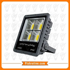 پرژکتور 240 وات COB صباترانس مدل پنجره‌ای مربع
