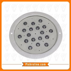 چراغ توکار استخری 36وات تک رنگ برند EMAX