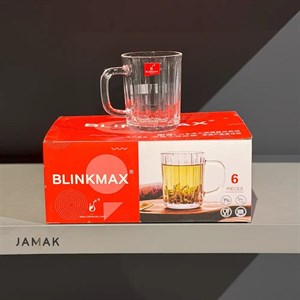 فنجان چای خوری بلینک مکس مدل الماسی کد 136 بسته 6 عددی