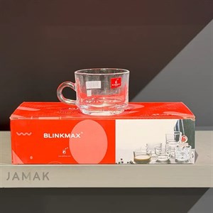 فنجان چای خوری بلینک مکس مدل هتلی کد 58 بسته 6 عددی