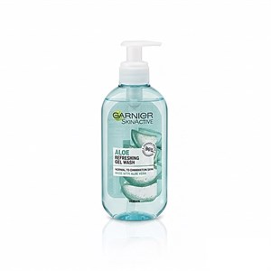 ژل شستشوی آلوئه ورا گارنیر  Garnier Aloe Refreshing Gel Wash حجم ۲۰۰ میل