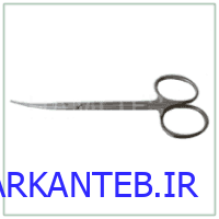 قیچی جراحی متز 14 سانت سر کج استیل ( ارسال از تهران )