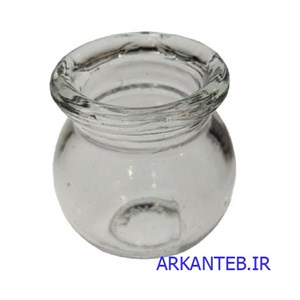 لیوان بادکش شیشه ای سایز 1 برند فالیزک ( ارسال از تهران )