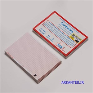 کاغذ نوار قلب کاردیولاین کتابی سایز 15*10 سانت (ارسال از تهران – عمده فروشی)