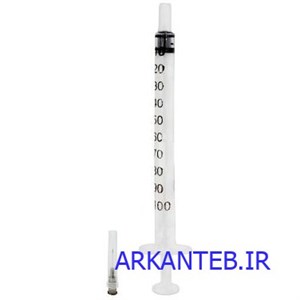 سرنگ انسولین لوئراسلیپ حلما طب سر سوزن جدا فشاری ( ارسال از تهران )