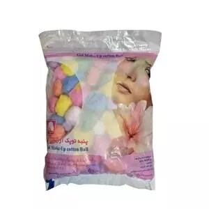 پنبه توپک رنگی گل 100 گرمی ( ارسال از تهران )