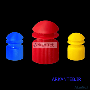 درب لوله قطر 12mm مدل لبه دار (قارچی) بسته 200عددی برند PIP ( ارسال از تهران )
