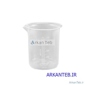 بشر 500 میلی لیتری مدرج دسته دار، پلی پروپیلن برند PIP ( ارسال از تهران )