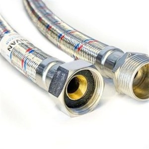 شیلنگ پکیج و شوفاژ و آبگرمکن شلنگ پکیجی سایز 3/4 طول 40-60 فلکسی 