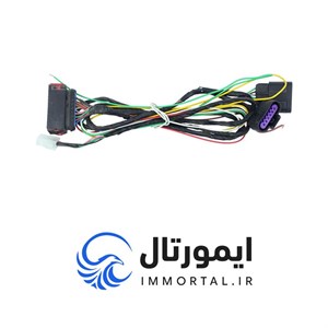 دسته سیم کروز کنترل سمند دریچه گاز برقی 6 پین بنفش