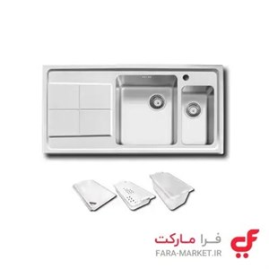 سینک ظرفشویی توکار اخوان 306S
