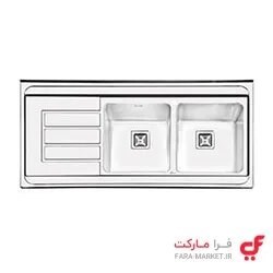 سینک ایلیا استیل 1062 روکار