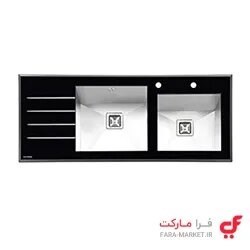سینک ایلیا استیل 8021 توکار