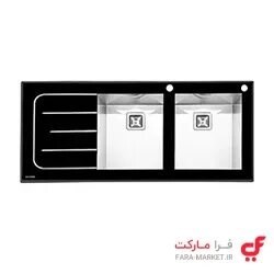 سینک ایلیا استیل 8022 توکار
