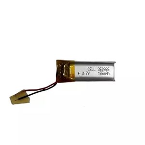 باتری لیتیوم پلیمر پاناسونیک ظرفیت 155 میلی آمپر کد 350926