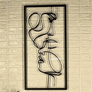 تابلو دکوراتیو طرح بوسه