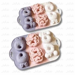 قالب سیلیکونی فانتزی طرح پاپیون (۶ خانه)